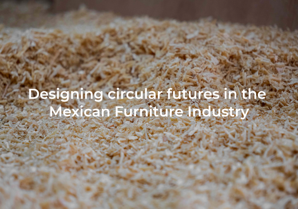 Strategic design. Designing circular futures Strategic Design project. Designing circular futures in the Mexican Furniture Industry